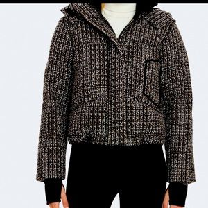 Blanc noir tweed jacket